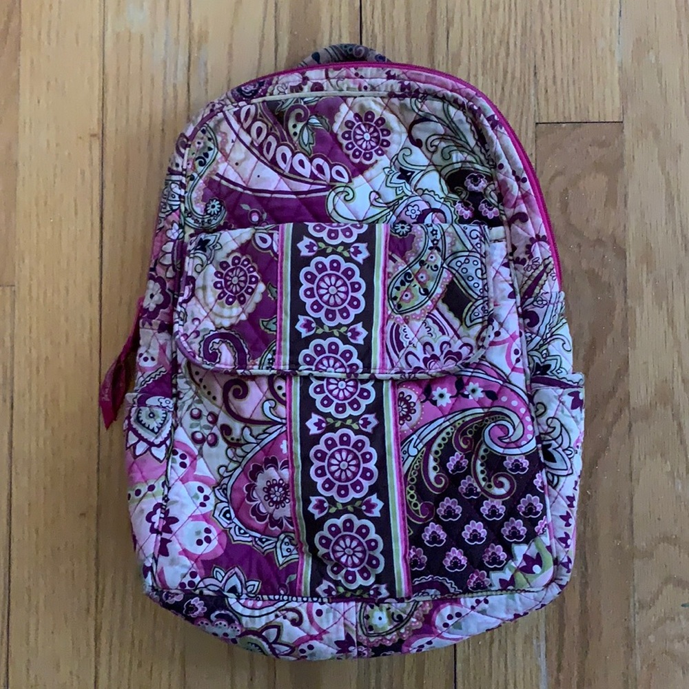 Vera Bradley Very Berry Paisley Backpack